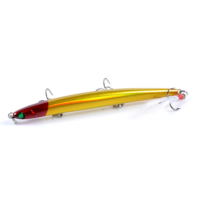 12x Popper Poppers 14cm Fishing Lure Lures Surface Tackle Fresh Saltwater