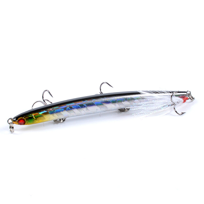 12x Popper Poppers 14cm Fishing Lure Lures Surface Tackle Fresh Saltwater
