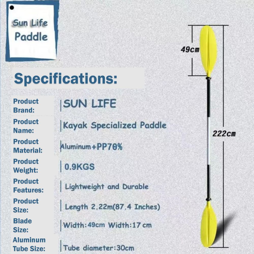 Adjustable Paddles For Kayak SUP Board Watersport