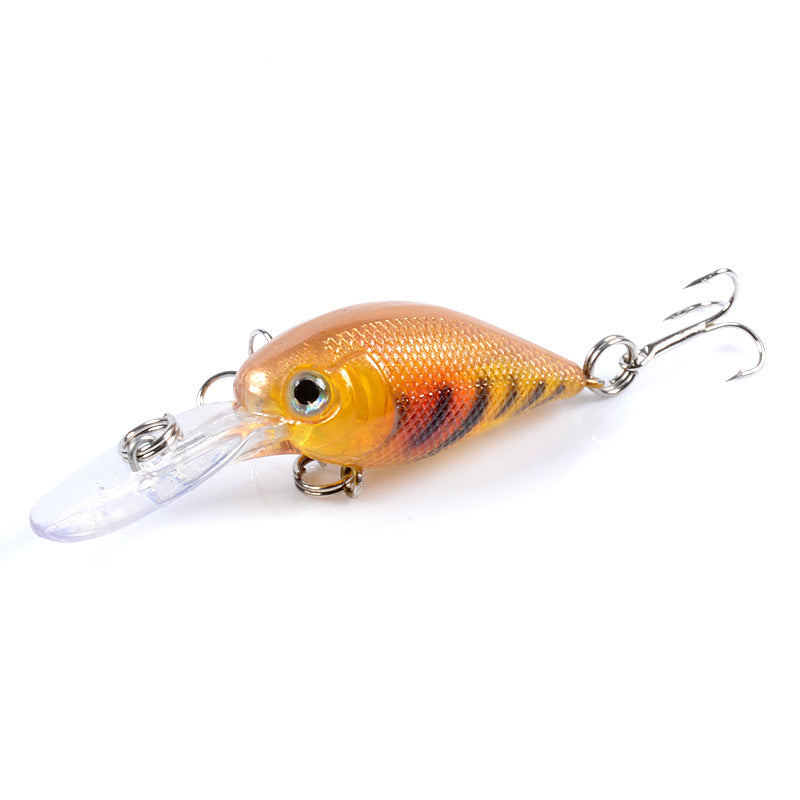 9x Popper Crank 5.7cm Fishing Lure Lures Surface Tackle Fresh Saltwater