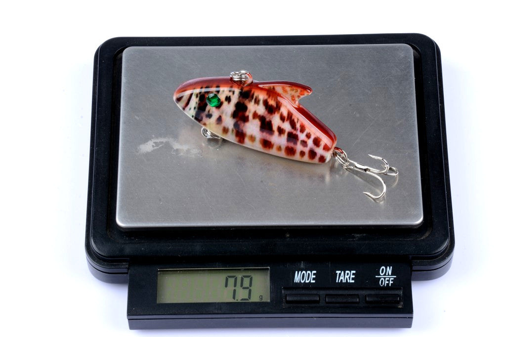 4x 5.5cm Vib Bait Fishing Lure Lures Hook Tackle Saltwater