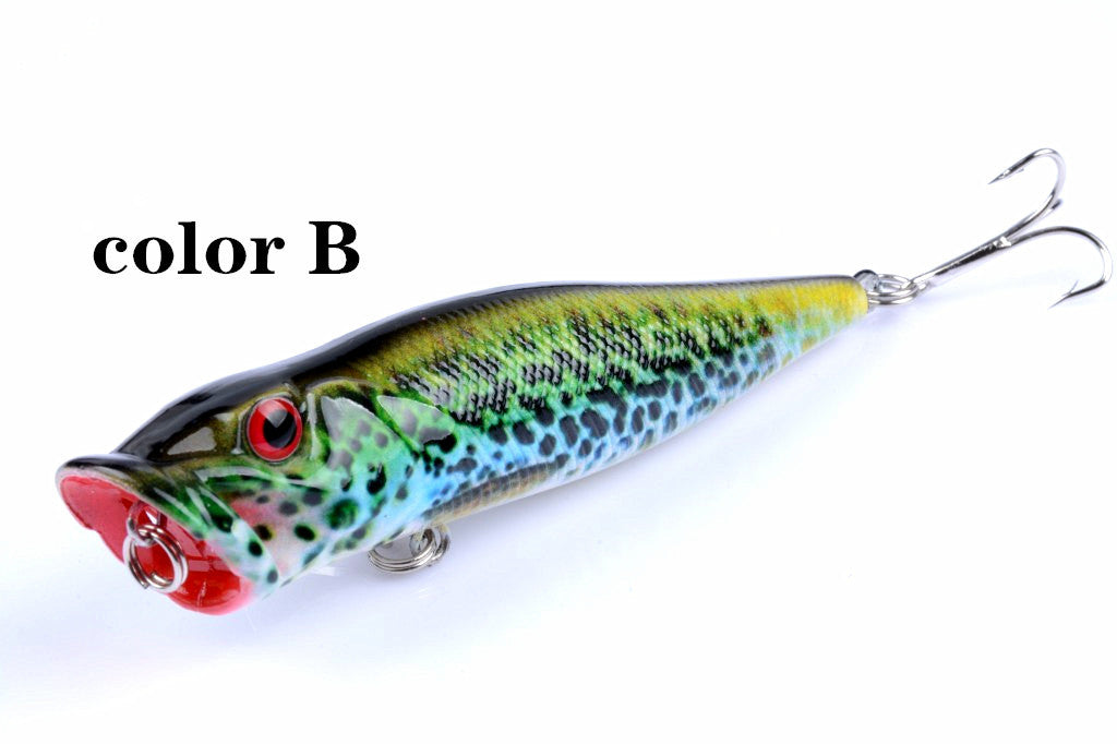 4X 9.5cm Popper Poppers Fishing Lure Lures Surface Tackle Saltwater