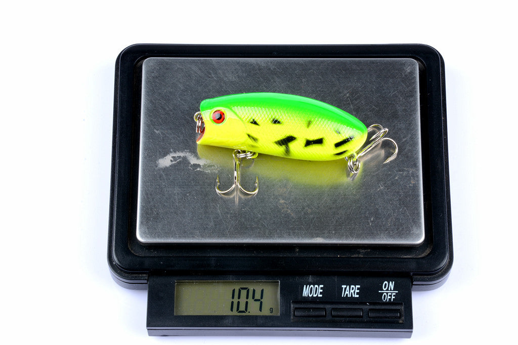 8X 6cm Popper Poppers Fishing Lure Lures Surface Tackle Fresh Saltwater