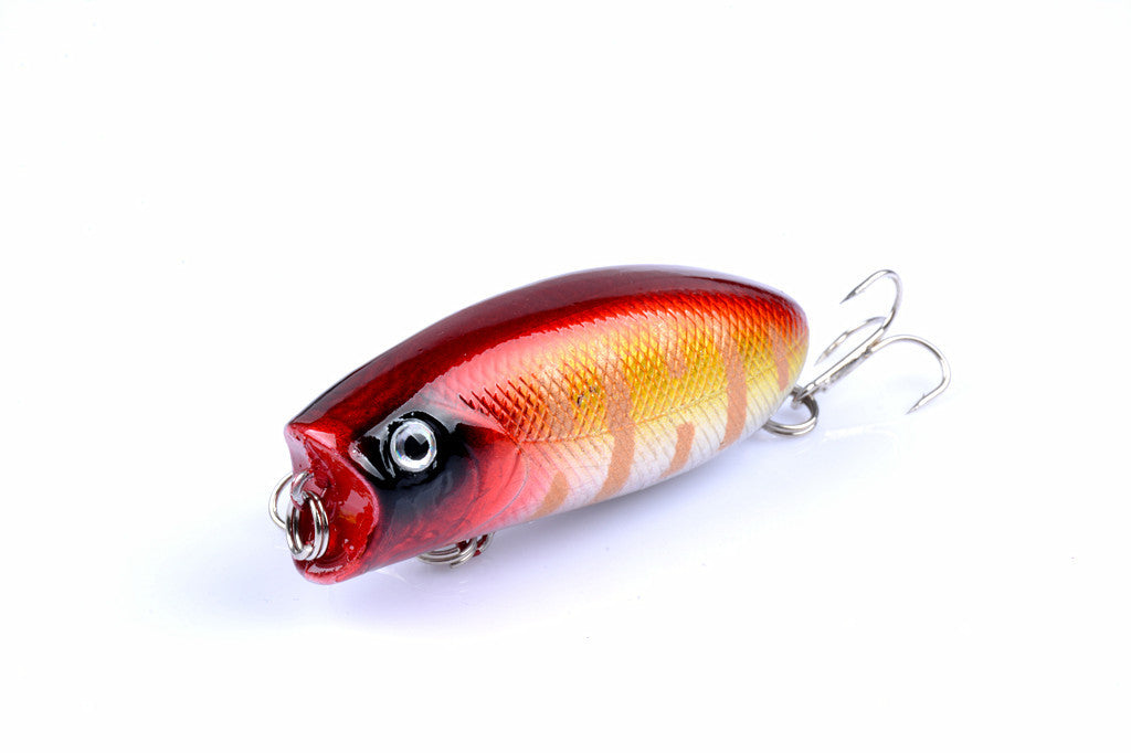 8X 6cm Popper Poppers Fishing Lure Lures Surface Tackle Fresh Saltwater