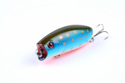 8X 6cm Popper Poppers Fishing Lure Lures Surface Tackle Fresh Saltwater