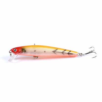 6x Popper Minnow 9.6cm Fishing Lure Lures Surface Tackle Fresh Saltwater